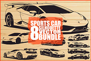 Modern Sports Car Design, an Illustration by hafijul (Thumbnail 1 of 9)
