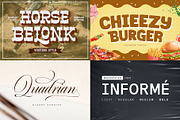 SALE! - Font Bundle 2024, a Font by Arterfak Project (Thumbnail 16 of 16)