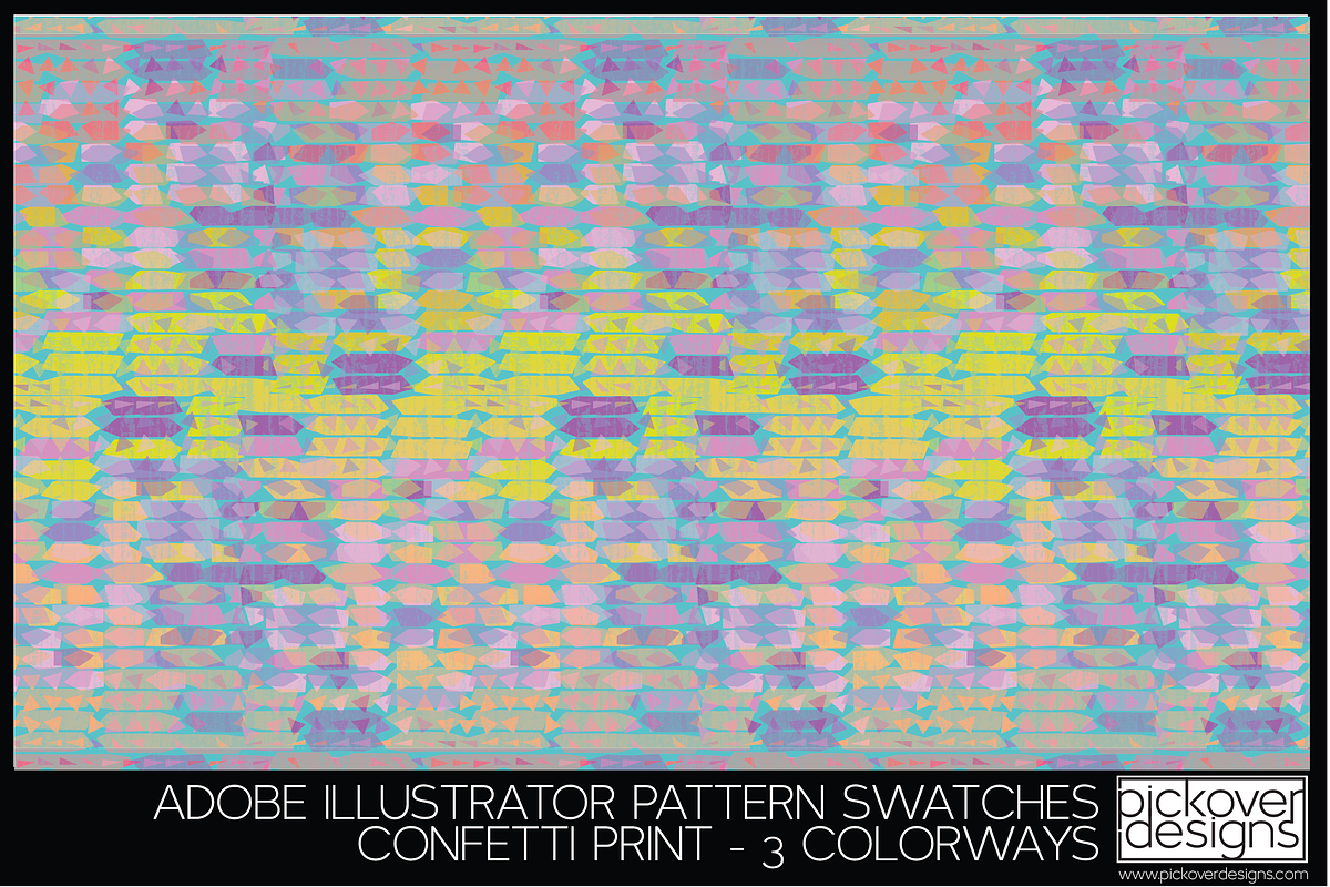 Confetti Print Swatches, a Pattern Graphic by Pickover Designs (Photo 4 of 4)