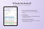 Simple Biweekly Budget - Pastel, a Templates & Theme by The Creative Plans co (Thumbnail 5 of 10)