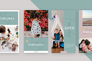 KIDS Social media template, a Social Media Template by Digital Breath templates (Thumbnail 3 of 6)