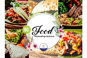80 Food Photoshop Actions Vol2, an Action Add-On by DreamColor (Thumbnail 1 of 6)