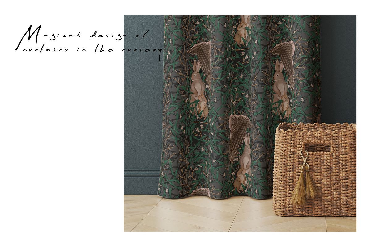 CHRISTMAS FOREST - patterns & motifs, an Animal Illustration by Liiafis (Photo 13 of 15)