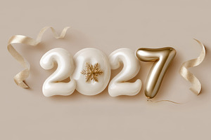 Celebration of new year 2027