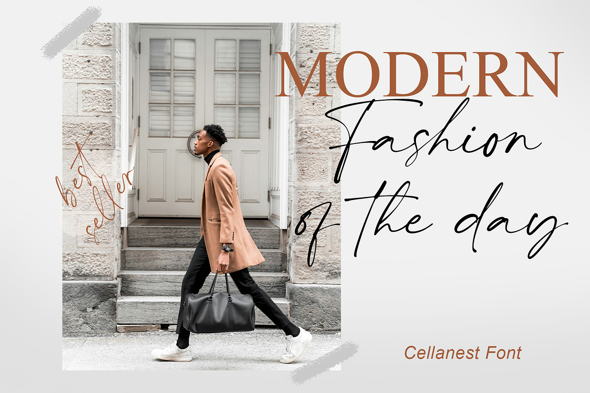 Cellanest - Modern Handwritten Font, a Handwritten Font by Myn Type (Photo 7 of 13)