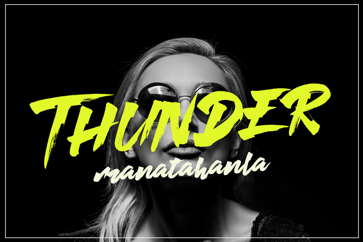 My Honey Brush Font Duo preview 3