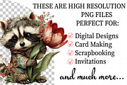 Whimsical Mother's Day Raccoon Clipa, an Illustration by Daily.Designs (Thumbnail 2 of 8)