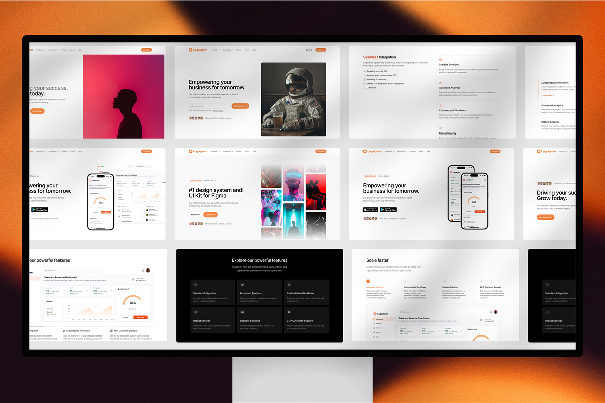 Nova UI Kit - Figma, an UI Kit Template by Nova UI (Photo 3 of 5)
