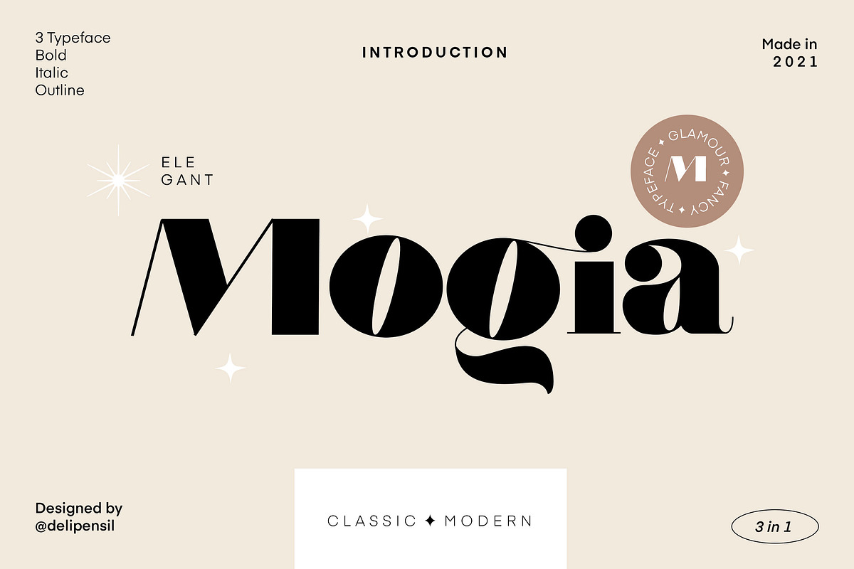 Mogia - Modern Classic Typeface, a Serif Font by delipensil (Photo 13 of 13)