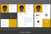 Emma Resume Template, a Resume Template by Nina Shaw (Thumbnail 10 of 11)