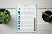 Letter tracing worksheets, an Animal Illustration by Iryna Danyliuk (Thumbnail 6 of 7)
