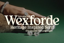 Wexforde - Soft Vintage Serif Type