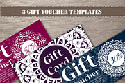 Gift voucher templates, a Card Template by Astarte_design (Thumbnail 1 of 2)