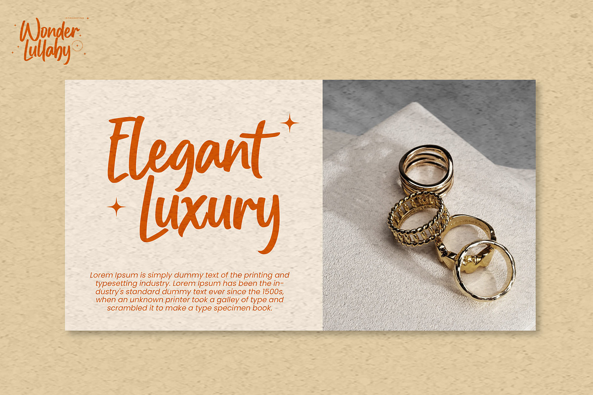 Wonder Lullaby – Playful Font, a Handwritten Font by Gassstype (Photo 2 of 8)