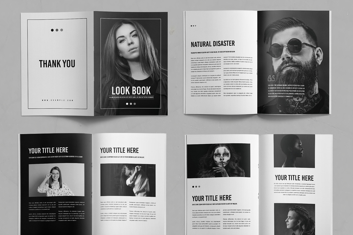 Look Book Template Layout, a Magazine Template by ContestDesign (Photo 3 of 3)