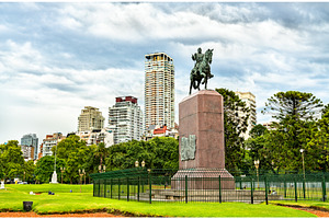 Monument to Juan Manuel de Rosas in, an Architecture Photo by Leonid Andronov