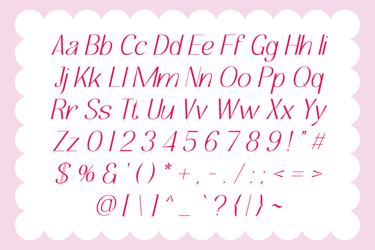 Jasmeena - Elegant Sans Serif Font, a Sans Serif Font by Pikgura (Photo 4 of 7)