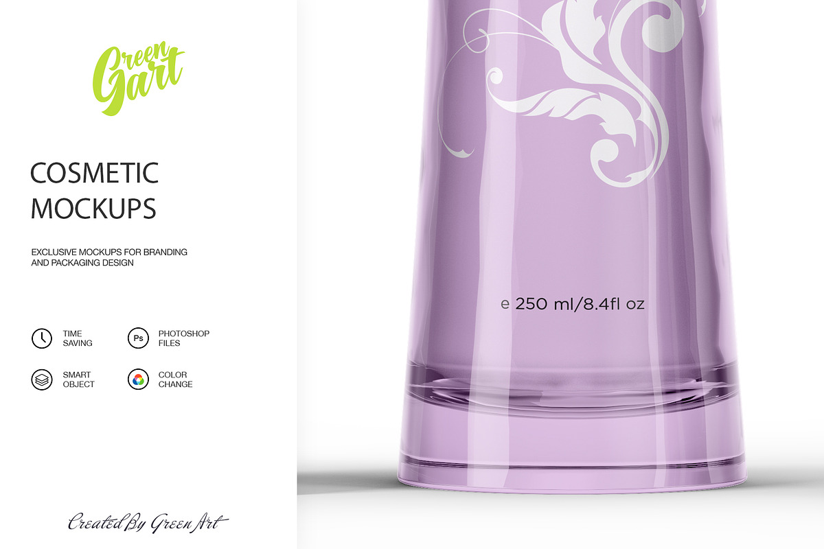 Cosmetics Mock-up, a Packaging Mockup by Green Art (Photo 8 of 9)