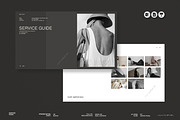 OXO | Service Guide Template, a Presentation Template by Graphpexel (Thumbnail 1 of 8)