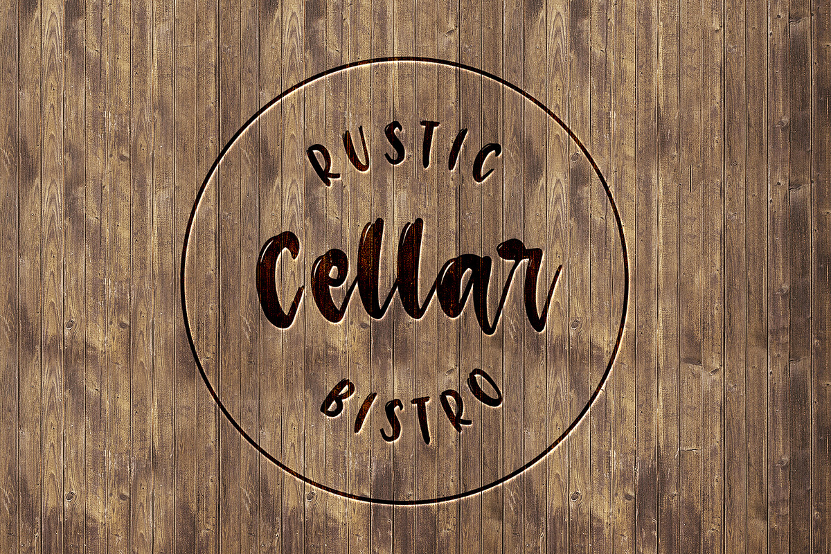 Stormwater Brush Font preview 5