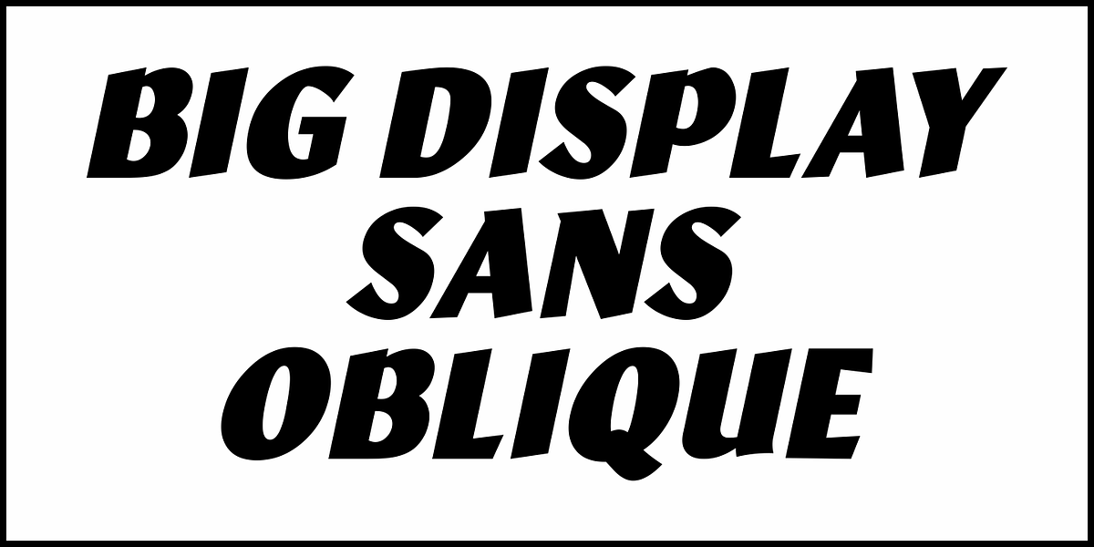 Big Display Sans JNL, a Sans Serif Font by Jeff Levine Fonts (Photo 4 of 5)