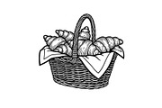 50 Woven Basket Vector Bundle, an Illustration by Designs_River (Thumbnail 3 of 51)