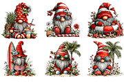Watercolor Beach Gnome Clipart, an Illustration by SinaCreation (Thumbnail 2 of 7)
