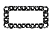 Chain Border Frame SVG Bundle, an Illustration by Designs_River (Thumbnail 22 of 31)