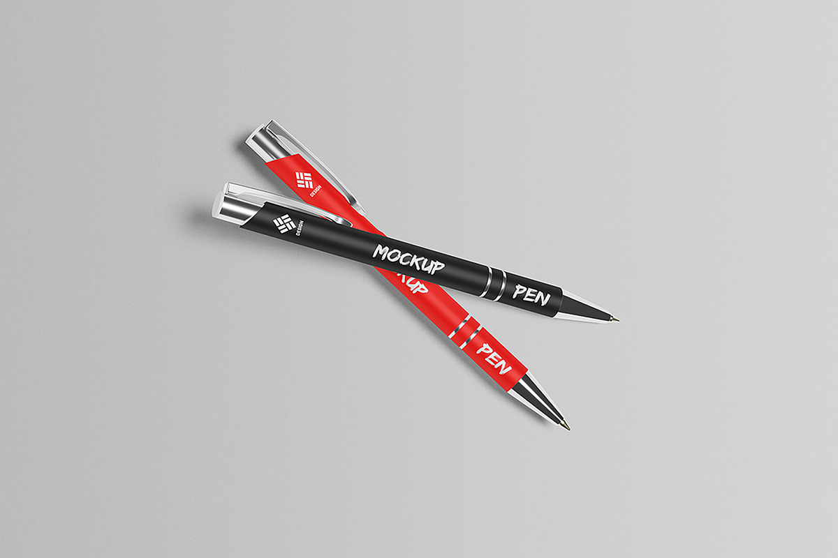 Pen Mockup, a Pens & Pencil Mockup by Difa Design (Photo 2 of 5)