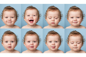 Grid of eight portraits showing, a Person Photo by Igor Tichonow