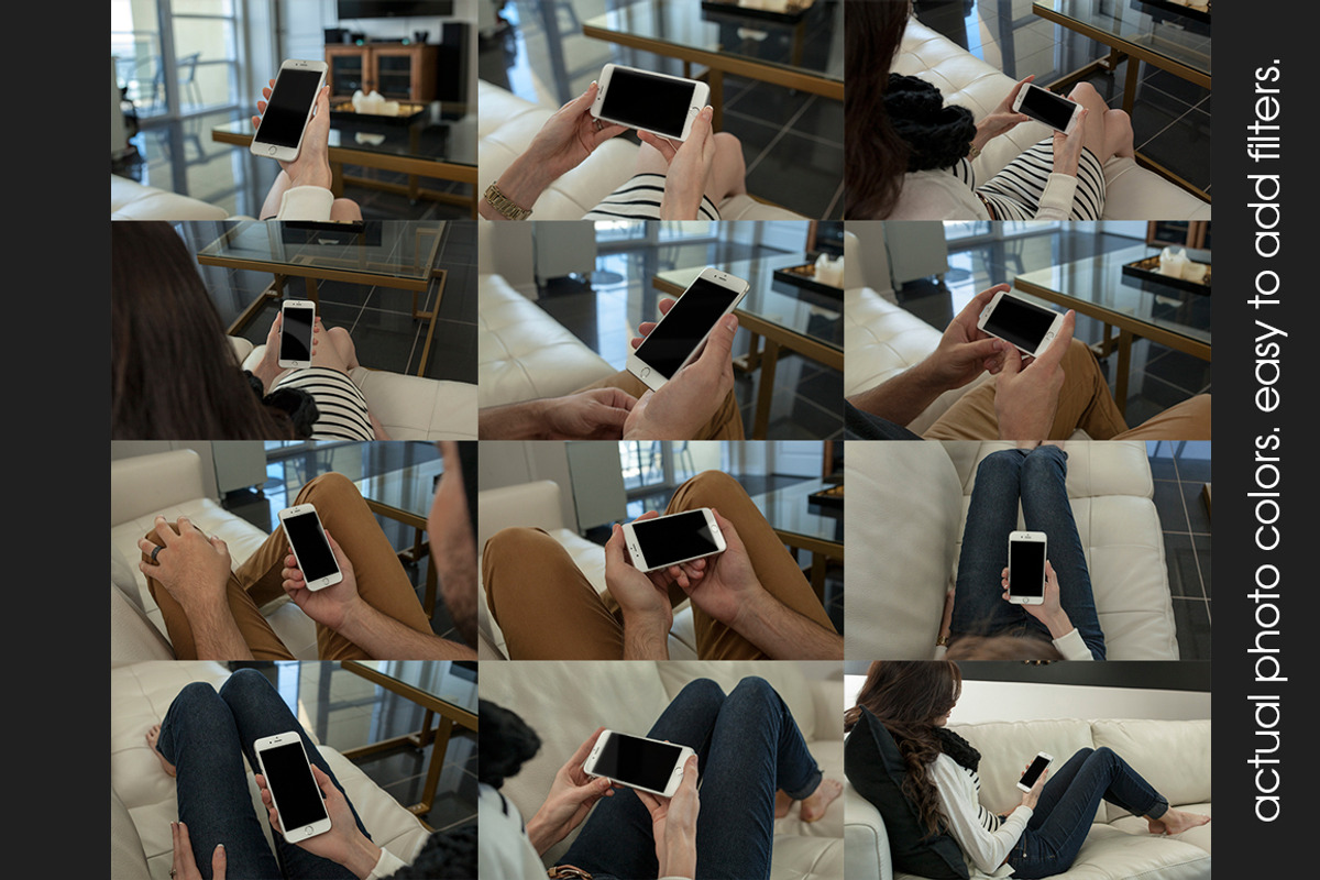 12 iPhone 6/6s Real Photo Mockups, an iPhone Mockup by ZedProMedia (Photo 5 of 5)