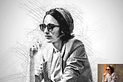 Concept Pencil Sketch Ps Action, an Action Add-On by Studio Retouch (Thumbnail 11 of 12)