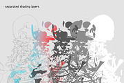 Shattering Skeleton Illustration, an Illustration by Madbiologist (Thumbnail 3 of 5)