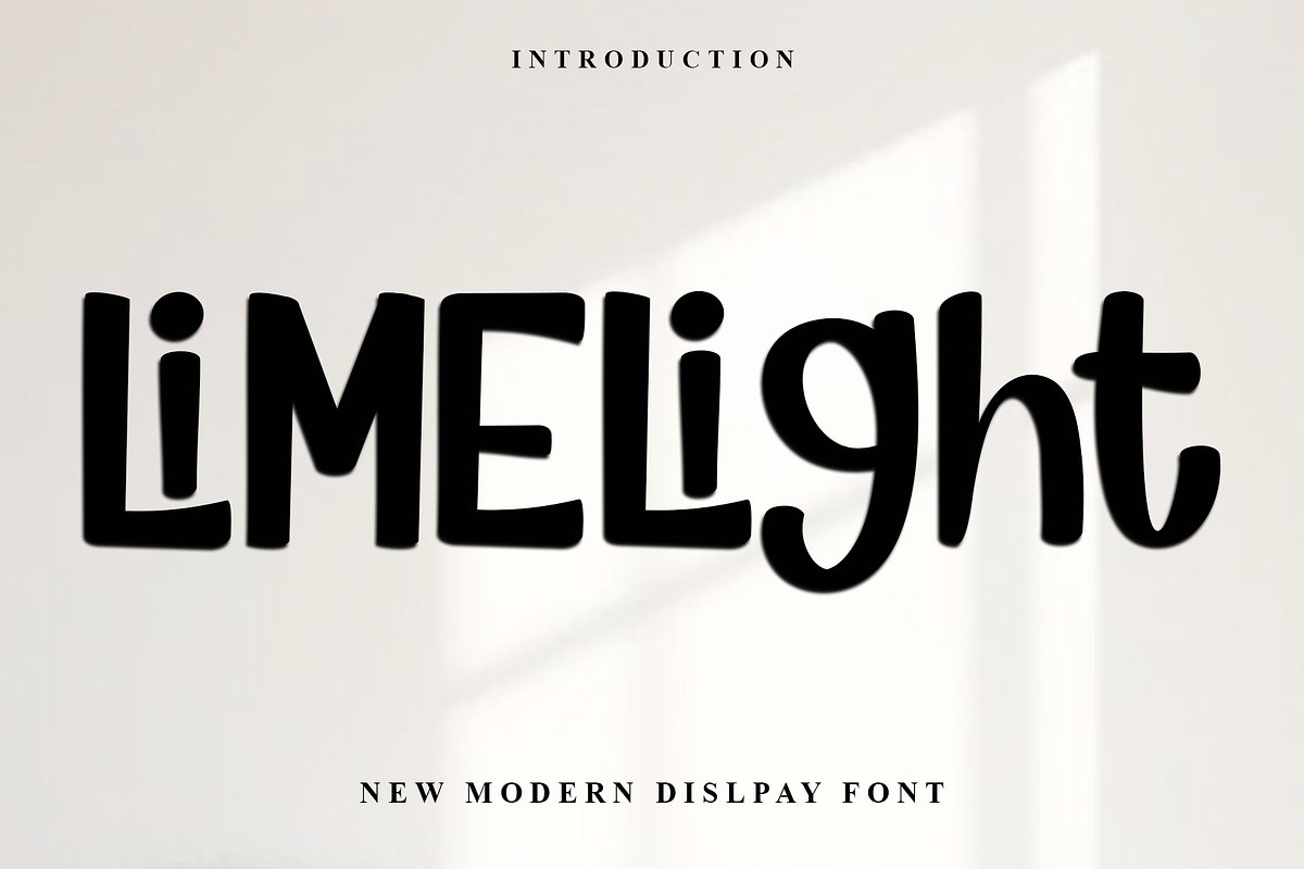 Limelight, a Serif Font by FreshTypeINK (Photo 1 of 7)
