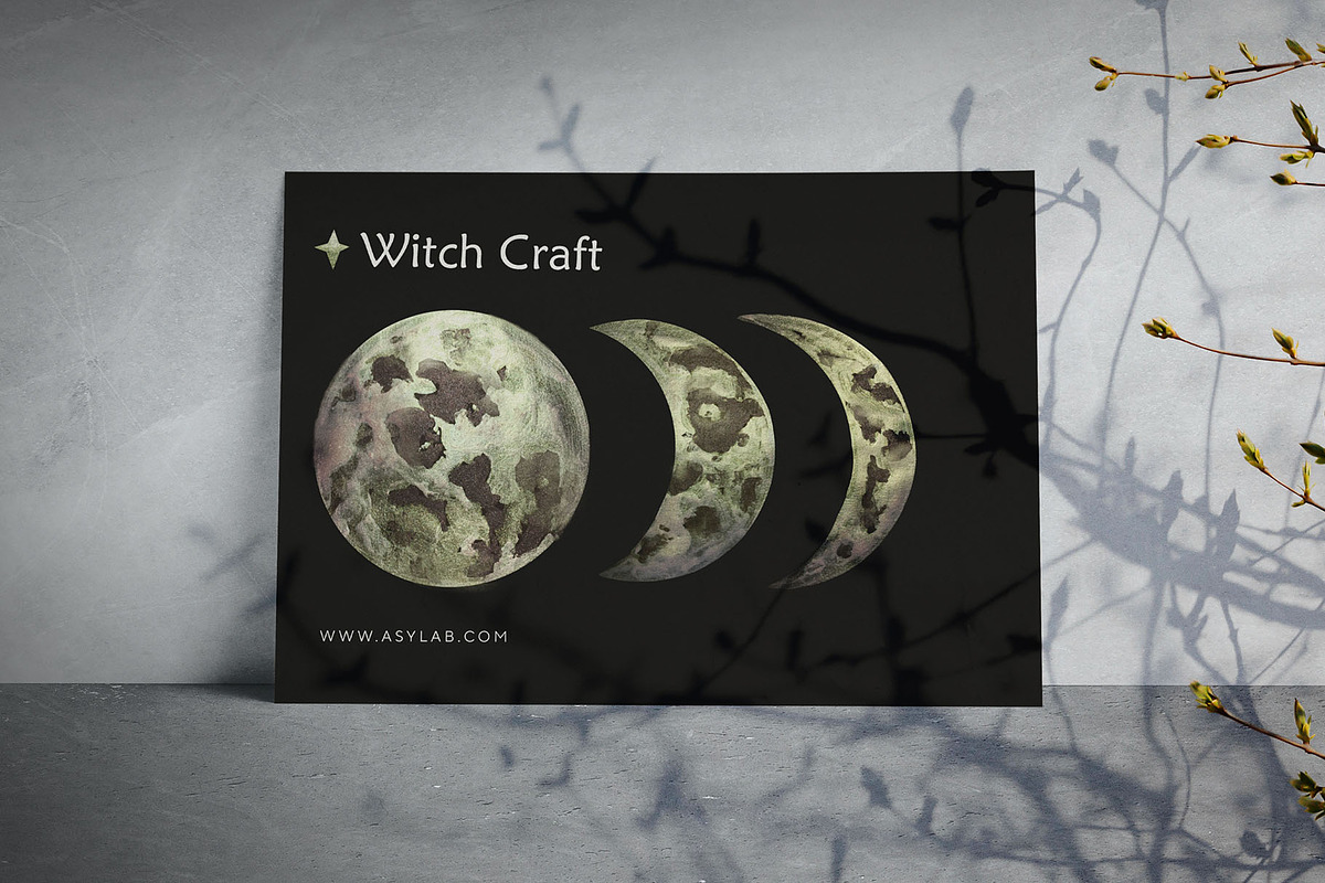 Witch Craft, a Pattern Graphic by emeraldthue (Photo 3 of 5)