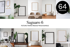 Picture Frame Mockup Mega Bundle 6