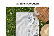 Picnic Tea Towel Mockup (PSD), a Household Mockup by 1001 mockups (Thumbnail 3 of 18)