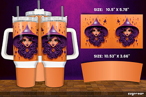 Inflated Halloween Tumbler Wrap