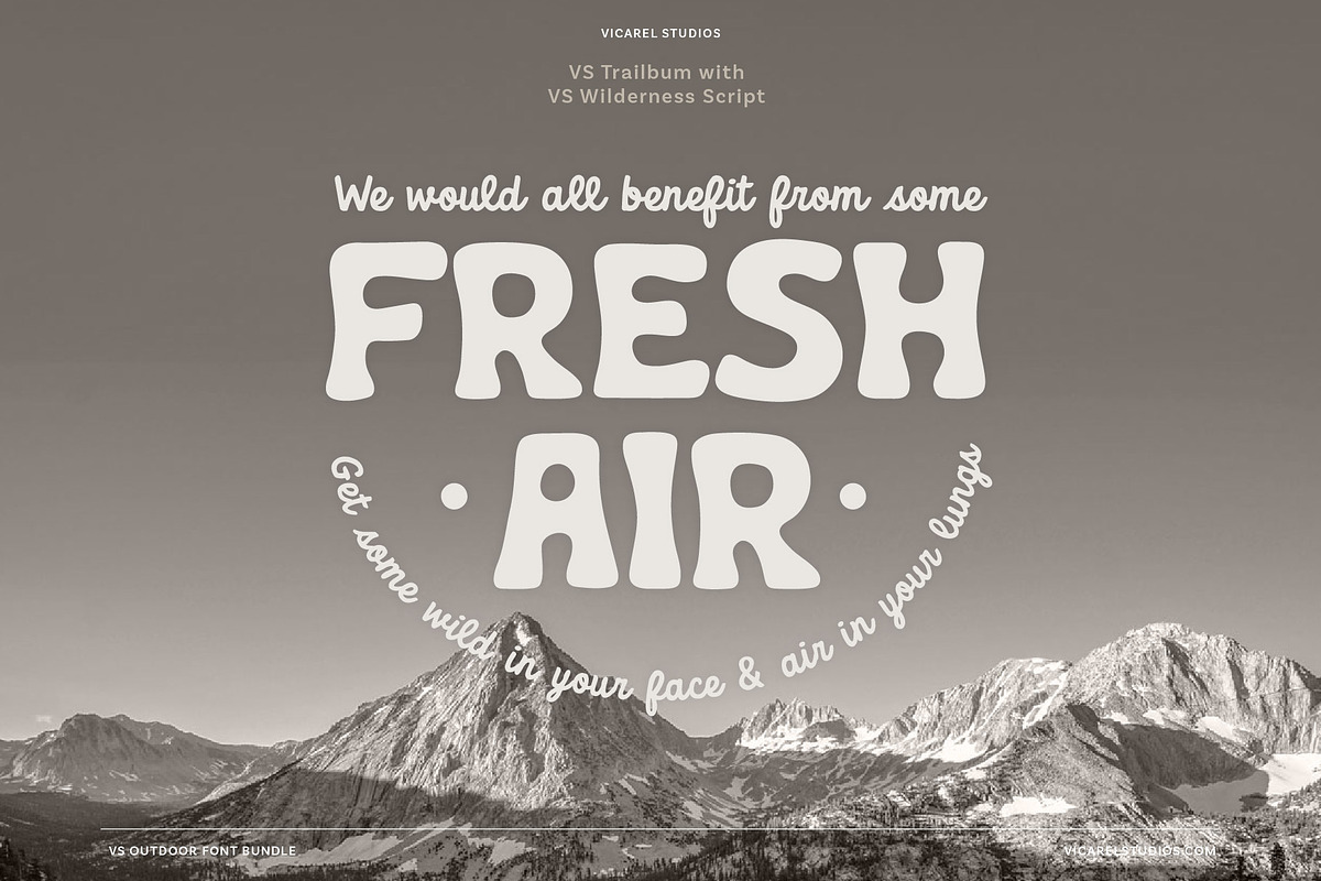 National Park Font Bundle, a Handwritten Font by Vicarel Studios (Photo 20 of 31)