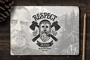 American Vintage Badges Part 4, a Branding & Logo Template by Opus Nigrum (Thumbnail 2 of 5)