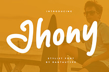 TheJhony - Display Font