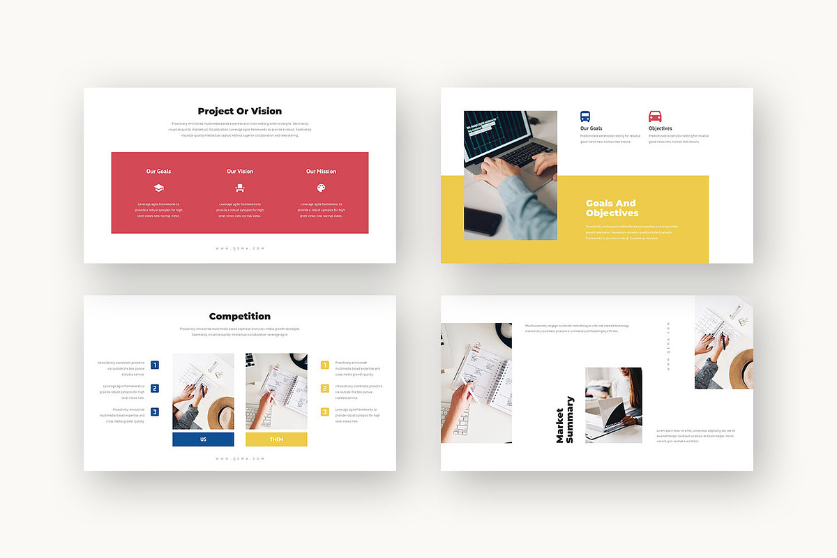 Qema : Startup Plan Google Slides, a Presentation Template by Punkl Camp (Photo 7 of 16)