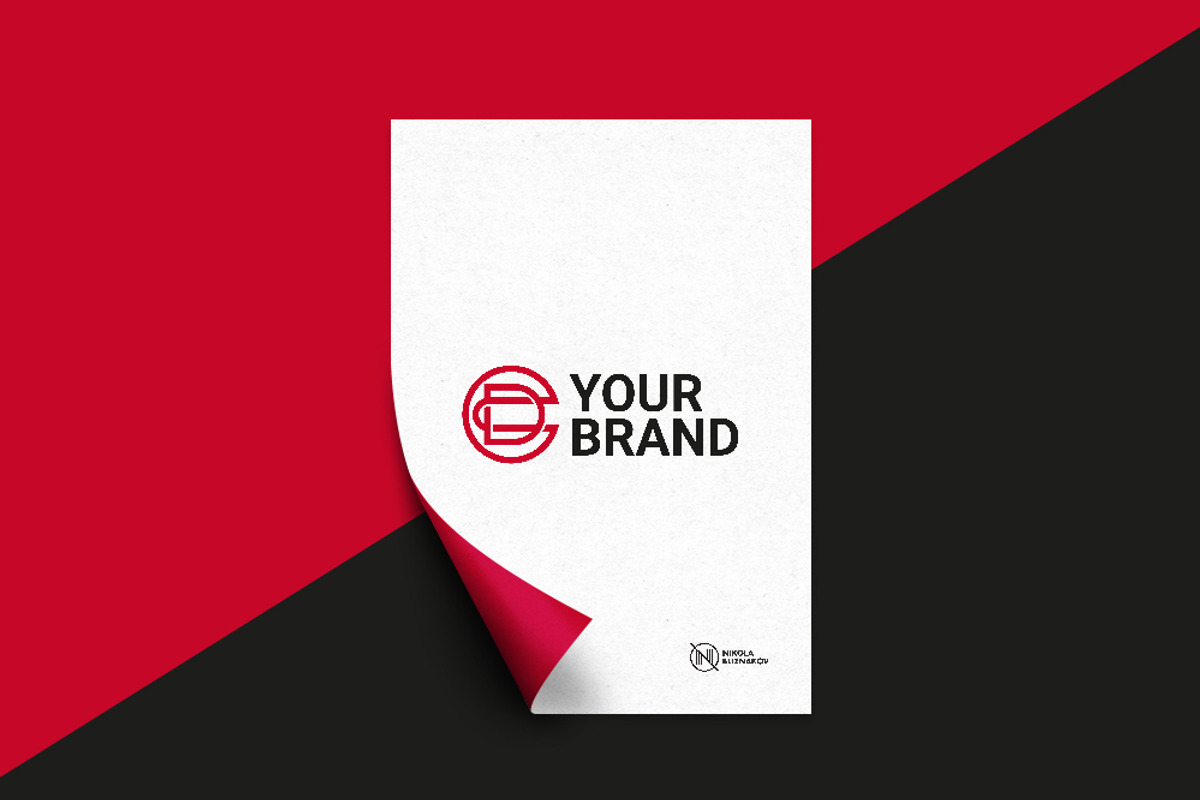 DC CD Monogram Logo, a Branding & Logo Template by Nikola Bliznakov