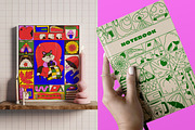 Funky Autumn: illustration & pattern, a Seasonal Illustration by marmarina (Thumbnail 12 of 12)
