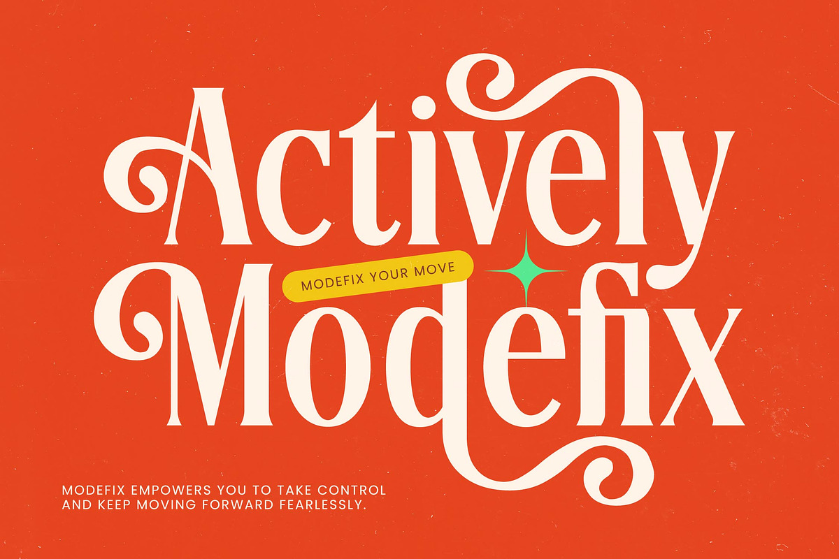 Sunkis Groovy Retro Display Font, a Serif Font by timelesstype.co (Photo 8 of 20)