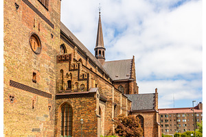 Details of St Petri Cathedral in Malmo, Sweden, an Architecture Photo by Leonid Andronov