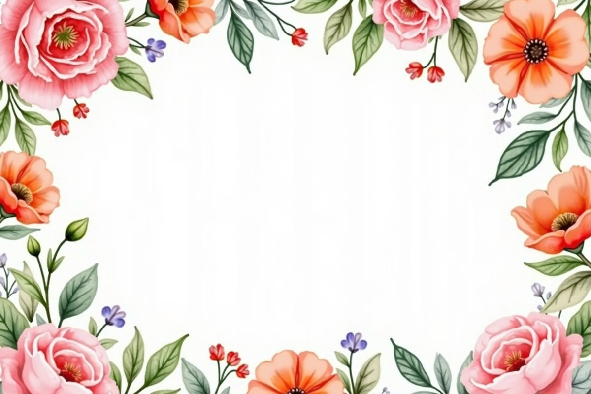Elegant Floral Corner Frame Clipart, an Illustration by BIPLOB EXPERT (Photo 11 of 14)
