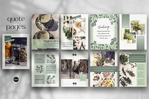 Boho EBook Template For Herbalists