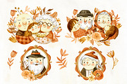 Cute Grandmothers and Grandfathers, an Illustration by babenkoirusa (Thumbnail 6 of 12)