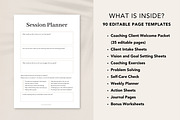 Coaching Worksheet Bundle for Canva, a Brochure Template by DeeBeeDesign (Thumbnail 3 of 10)